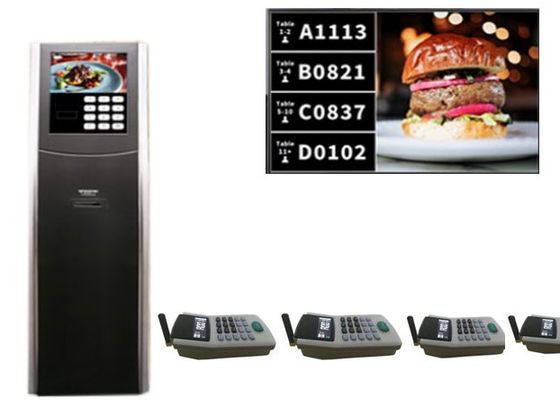 Sistema di gestione code con contatore LCD Wireless Wired Qms