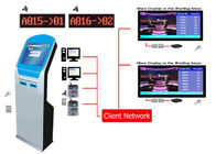 Banca IR Touch Screen Token Number Machine Sistema di gestione code wireless Lingua multipla